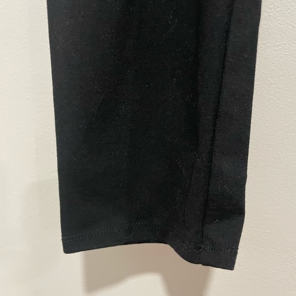 Women’s Black Pants ankle length 2X stretch pull on Yarn & Sea faux pocket - Picture 5 of 11